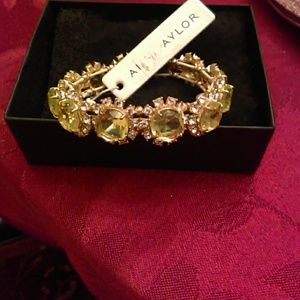 Ann Taylor Yellow Stone Bracelet